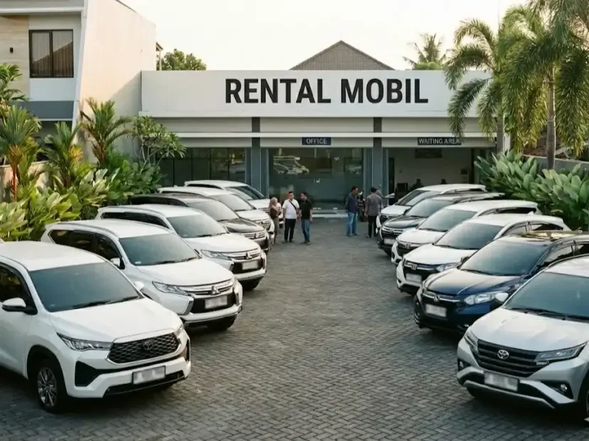 Mobil rental ARJUNA TRANS.ID yang bersih dan siap jalan